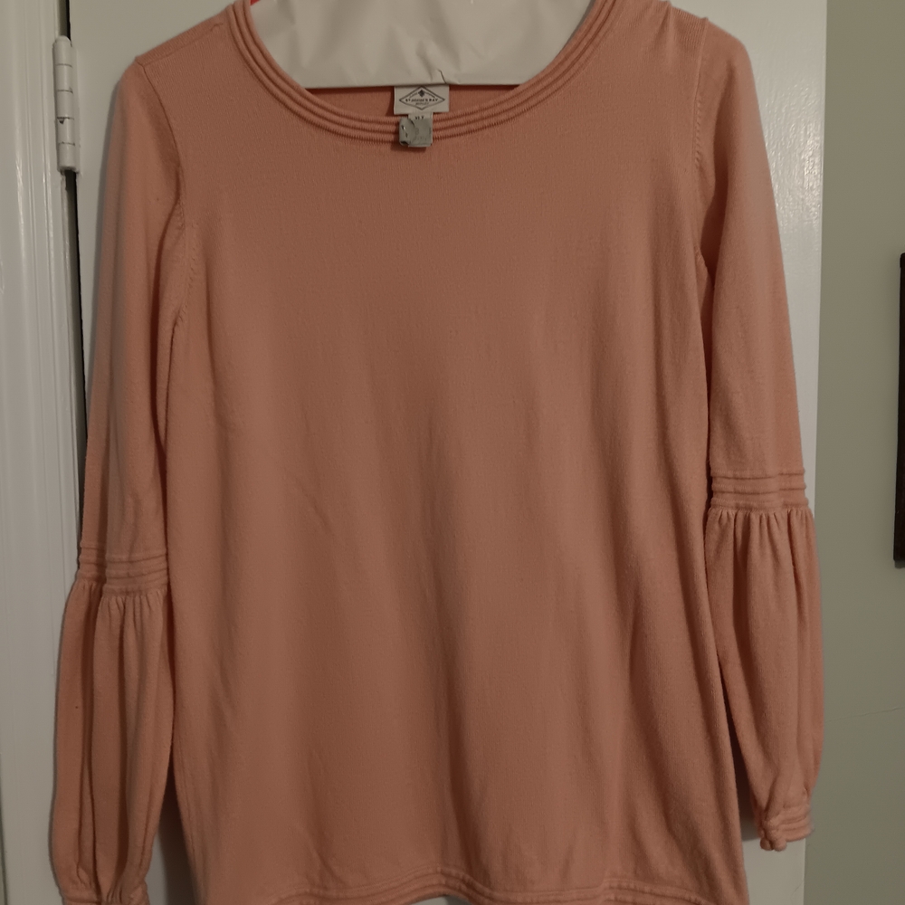 Elegant Peach XL Tall Women's Top